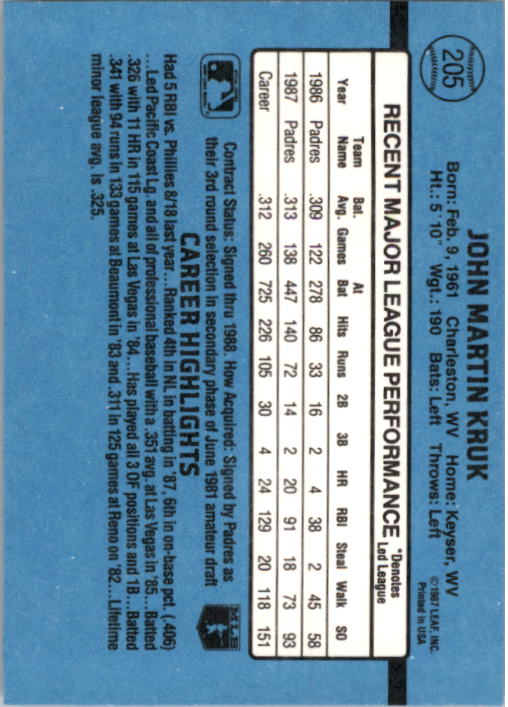 thumbnail 397  - 1988 Donruss Baseball Card Pick 1-248