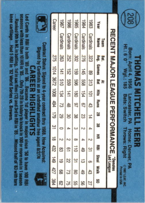 thumbnail 403  - 1988 Donruss Baseball Card Pick 1-248