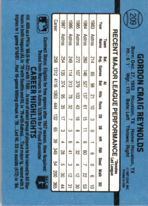 thumbnail 405  - 1988 Donruss Baseball Card Pick 1-248
