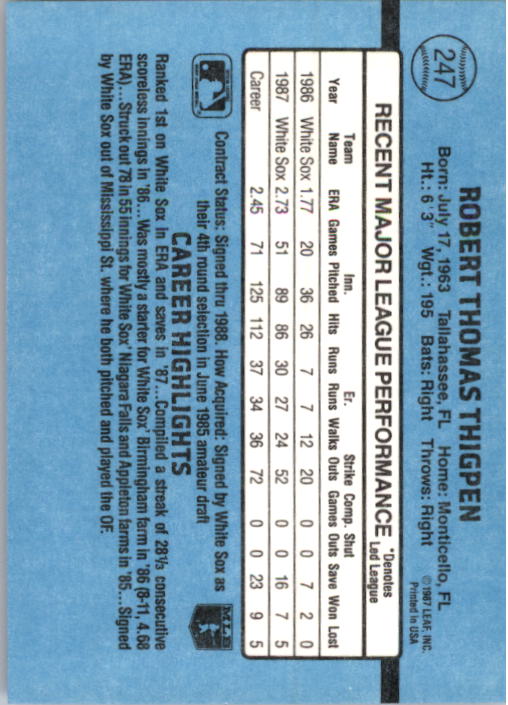 thumbnail 481  - 1988 Donruss Baseball Card Pick 1-248