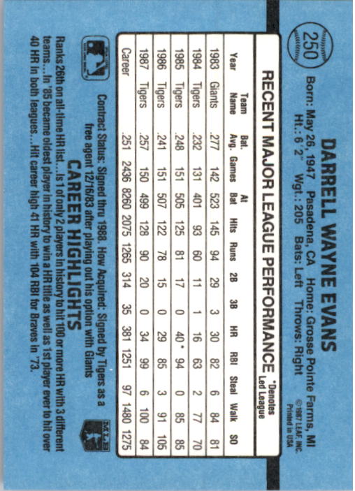B2120- 1988 Donruss Baseball Cards 249-496 +Rookies -You Pick- 10+ FREE US SHIP - Picture 5 of 497