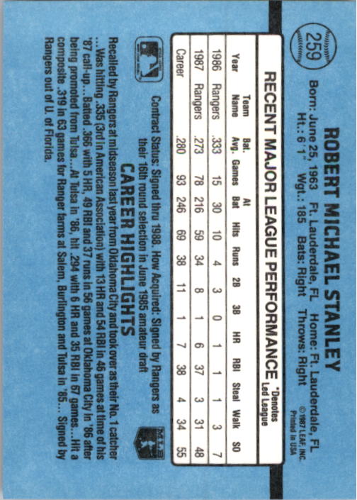 B2120- 1988 Donruss Baseball Cards 249-496 +Rookies -You Pick- 10+ FREE US SHIP - Picture 23 of 497