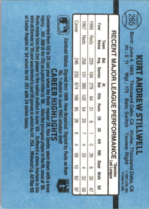 B2120- 1988 Donruss Baseball Cards 249-496 +Rookies -You Pick- 10+ FREE US SHIP - Picture 35 of 497