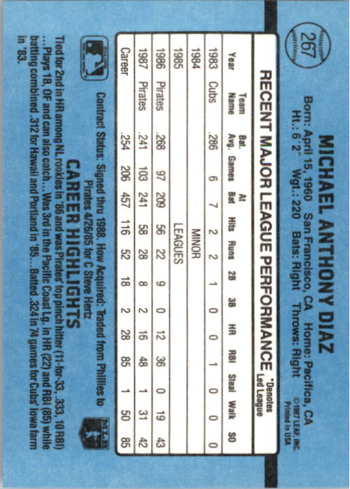 B2120- 1988 Donruss Baseball Cards 249-496 +Rookies -You Pick- 10+ FREE US SHIP - Picture 39 of 497