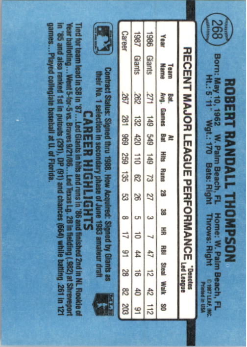 B2120- 1988 Donruss Baseball Cards 249-496 +Rookies -You Pick- 10+ FREE US SHIP - Picture 41 of 497