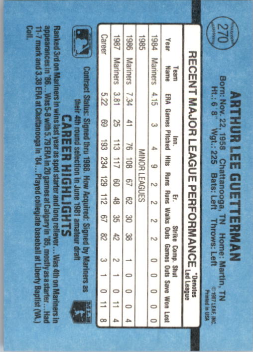 B2120- 1988 Donruss Baseball Cards 249-496 +Rookies -You Pick- 10+ FREE US SHIP - Picture 45 of 497