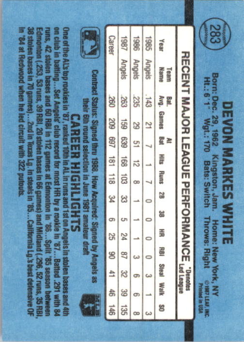 B2120- 1988 Donruss Baseball Cards 249-496 +Rookies -You Pick- 10+ FREE US SHIP - Picture 71 of 497