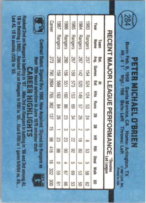 B2120- 1988 Donruss Baseball Cards 249-496 +Rookies -You Pick- 10+ FREE US SHIP - Picture 73 of 497