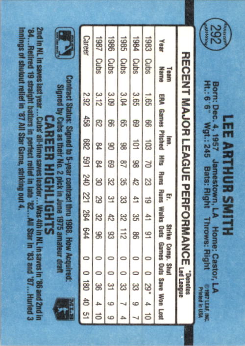 B2120- 1988 Donruss Baseball Cards 249-496 +Rookies -You Pick- 10+ FREE US SHIP - Picture 89 of 497