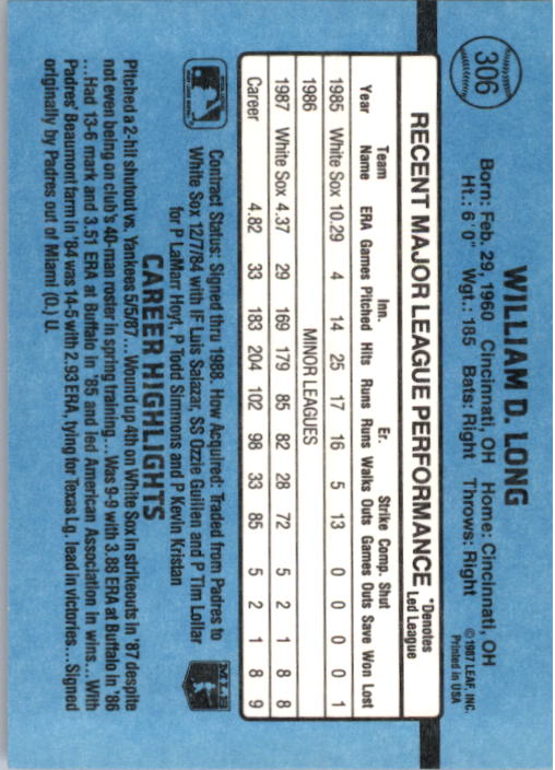 B2120- 1988 Donruss Baseball Cards 249-496 +Rookies -You Pick- 10+ FREE US SHIP - Picture 117 of 497