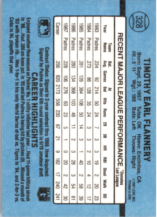 B2120- 1988 Donruss Baseball Cards 249-496 +Rookies -You Pick- 10+ FREE US SHIP - Picture 161 of 497