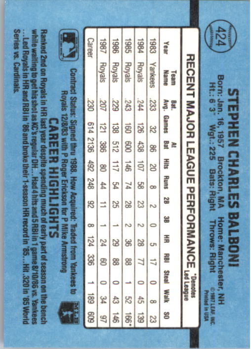 B2120- 1988 Donruss Baseball Cards 249-496 +Rookies -You Pick- 10+ FREE US SHIP - Picture 353 of 497