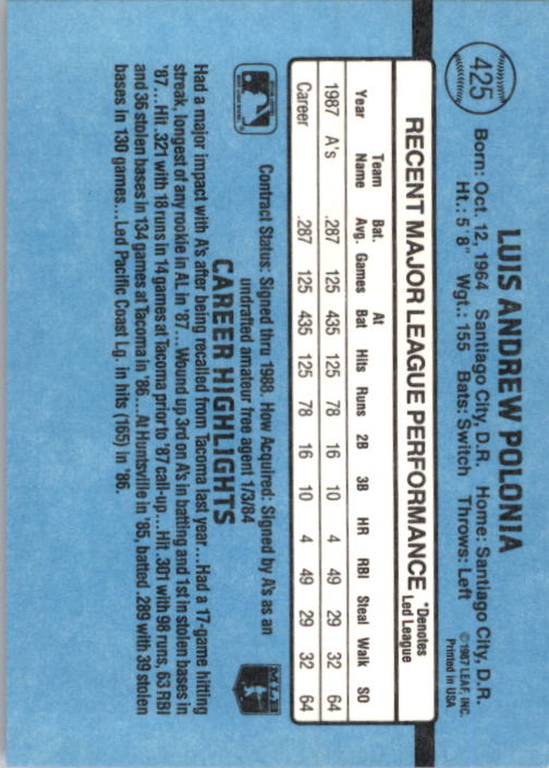 thumbnail 49  - 1988 Donruss Baseball (Cards 401-599) (Pick Your Cards)