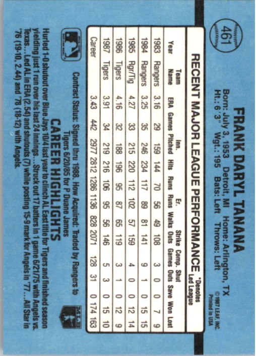 B2120- 1988 Donruss Baseball Cards 249-496 +Rookies -You Pick- 10+ FREE US SHIP - Picture 427 of 497