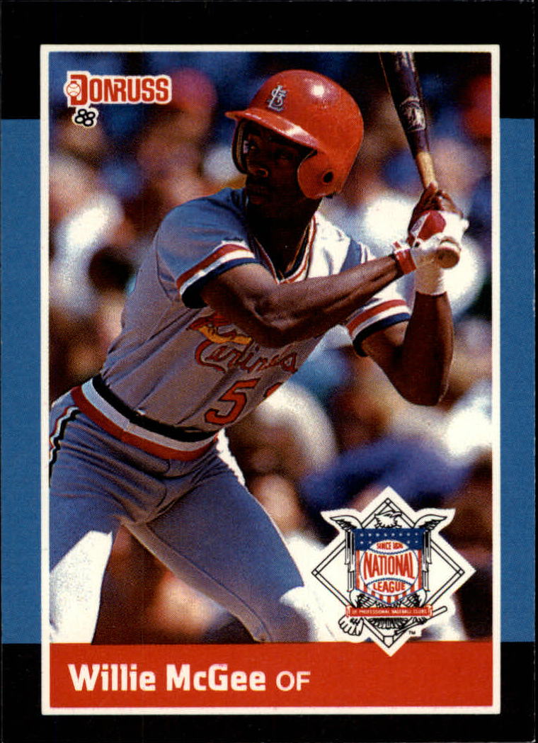 Other, Baseball Card Willie Mcgee 64