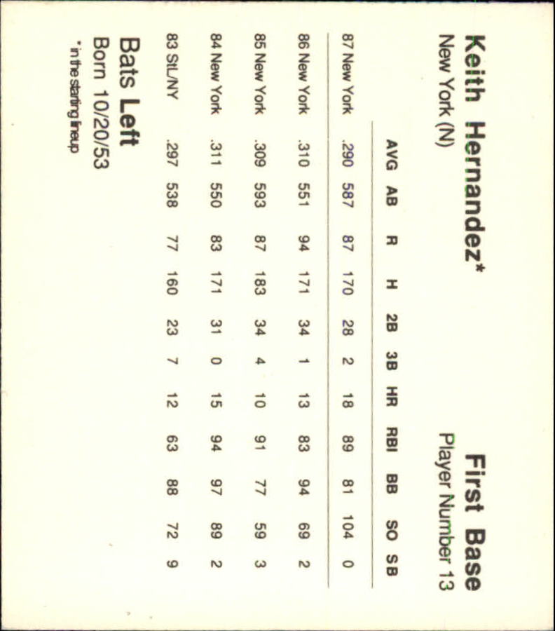 B2570- 1988 Starting Lineup All-Stars BB Asst Cards -You Pick- 15+ FREE US SHIP - Bild 17 von 69