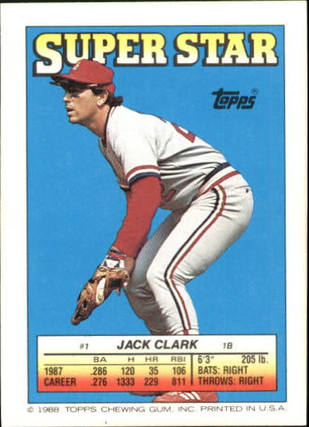 10+ FREE SHIP 1988 Topps Stickers Baseball Card #s 1-313 - You Pick A2835 