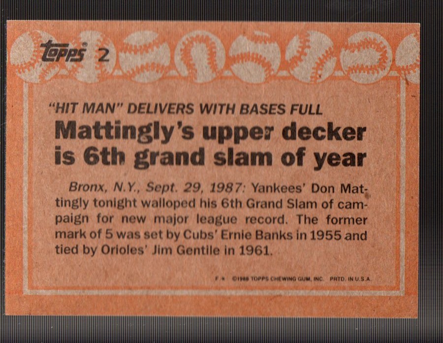 1988 Topps Baseball Card Pick 1-254 - Picture 5 of 499