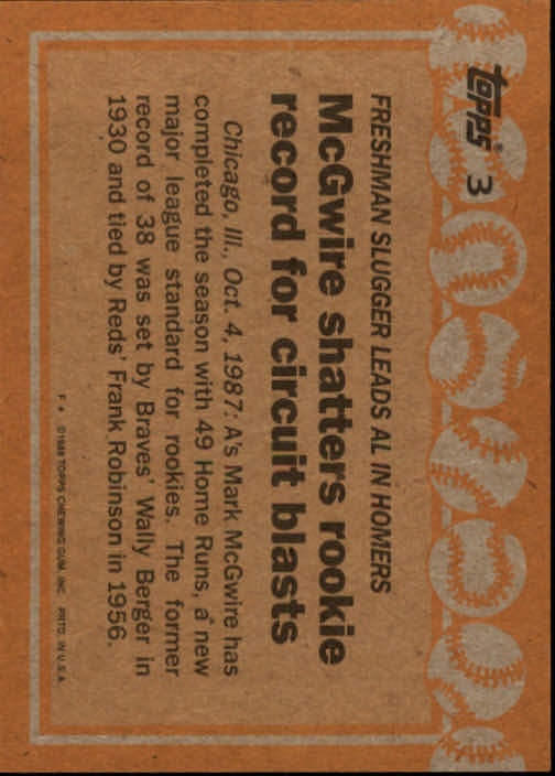 A0149- 1988 Topps Baseball Card #s 1-247 +Rookies -You Pick- 10+ FREE US SHIP - Picture 7 of 493