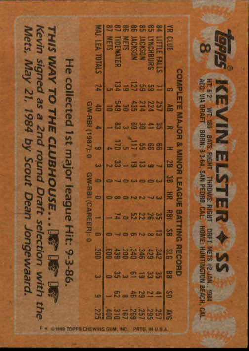 1988 Topps Baseball Card Pick 1-254 - Picture 19 of 499