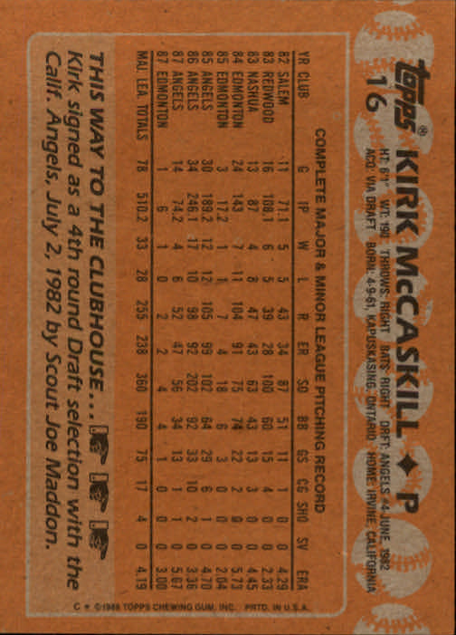 1988 Topps Baseball Card Pick 1-254 - Picture 35 of 499