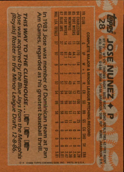 1988 Topps Baseball Card Pick 1-254 - Picture 57 of 499