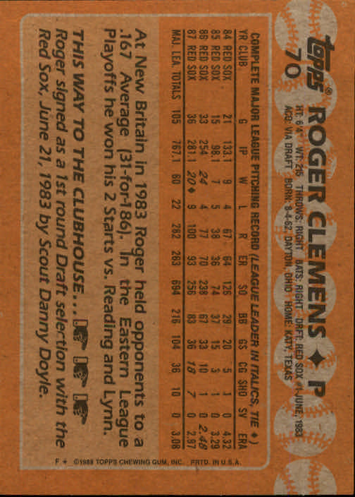 1988 Topps Baseball Card Pick 1-254 - Picture 139 of 499
