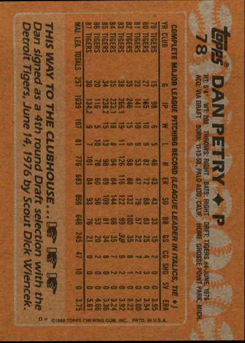1988 Topps Baseball Card Pick 1-254 - Picture 155 of 499