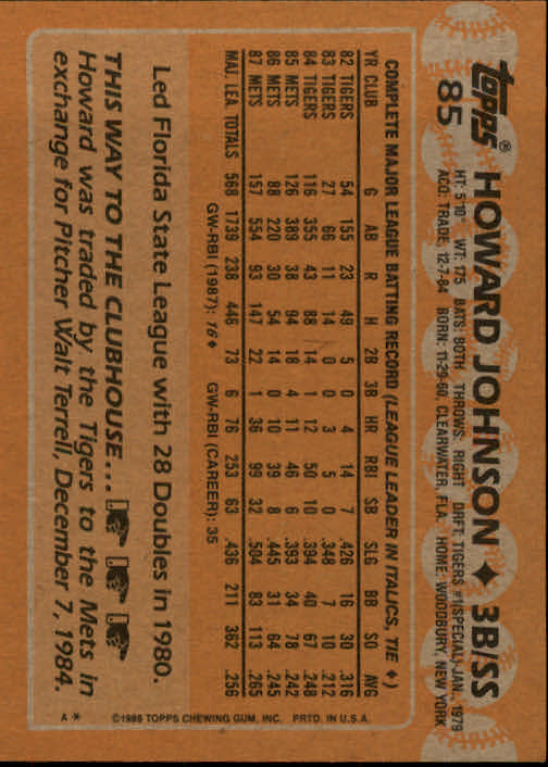 1988 Topps Baseball Card Pick 1-254 - Picture 169 of 499