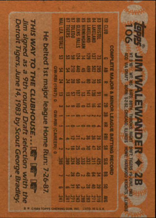 1988 Topps Baseball Card Pick 1-254 - Picture 211 of 499