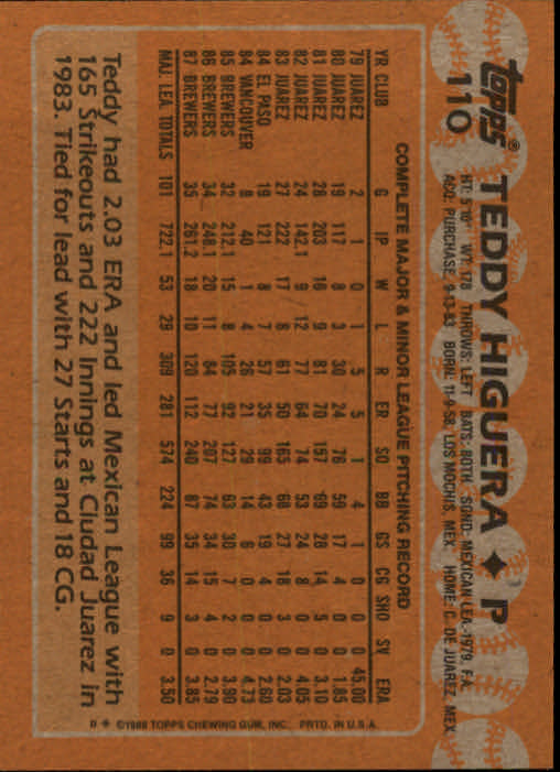1988 Topps Baseball Card Pick 1-254 - Picture 219 of 499