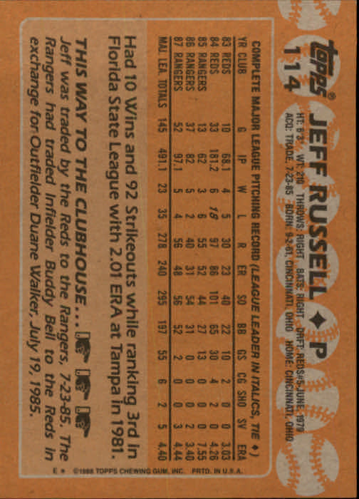 1988 Topps Baseball Card Pick 1-254 - Picture 227 of 499