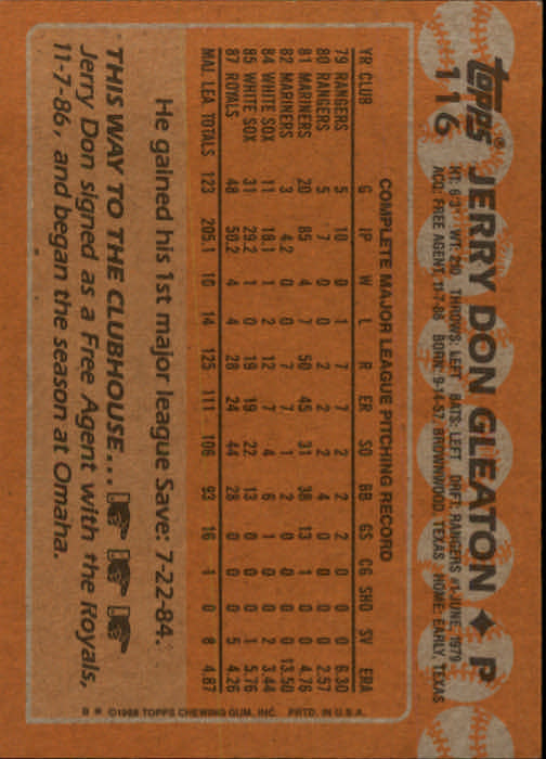 1988 Topps Baseball Card Pick 1-254 - Picture 231 of 499
