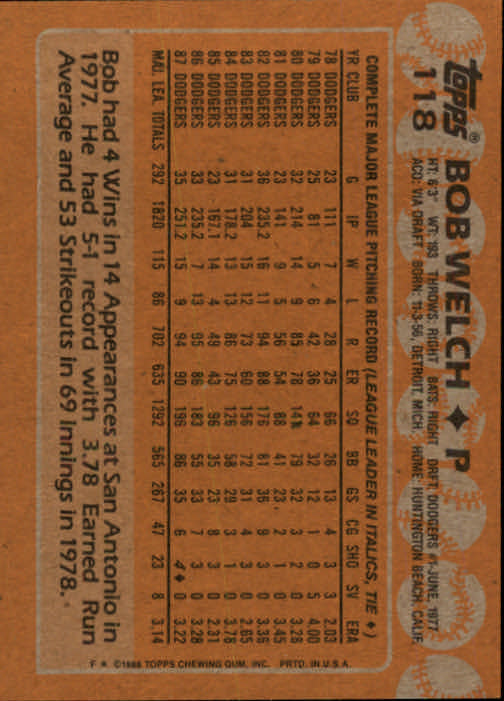 1988 Topps Baseball Card Pick 1-254 - Picture 235 of 499
