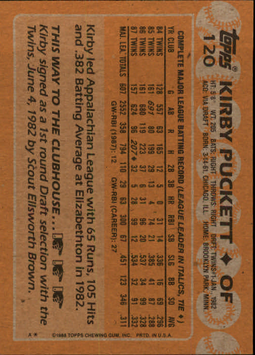 A0149- 1988 Topps Baseball Card #s 1-247 +Rookies -You Pick- 10+ FREE US SHIP - Picture 239 of 493