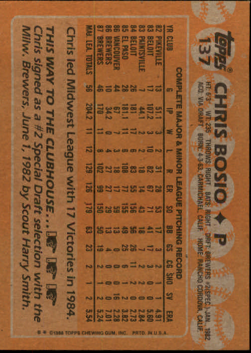 1988 Topps Baseball Card Pick 1-254 - Picture 271 of 499