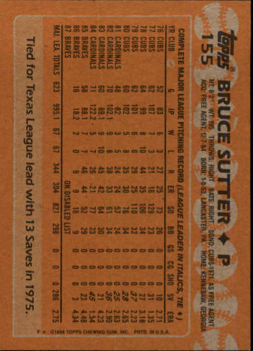 1988 Topps Baseball Card Pick 1-254 - Picture 307 of 499