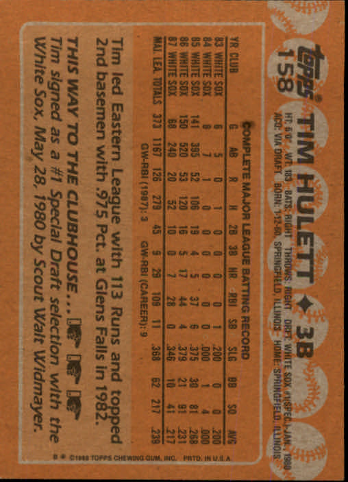 1988 Topps Baseball Card Pick 1-254 - Picture 313 of 499
