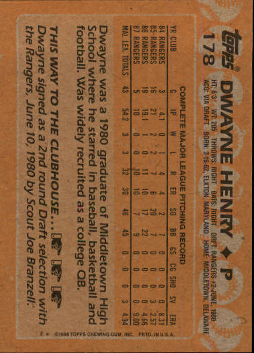 1988 Topps Baseball Card Pick 1-254 - Picture 353 of 499