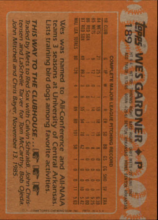 1988 Topps Baseball Card Pick 1-254 - Picture 373 of 499