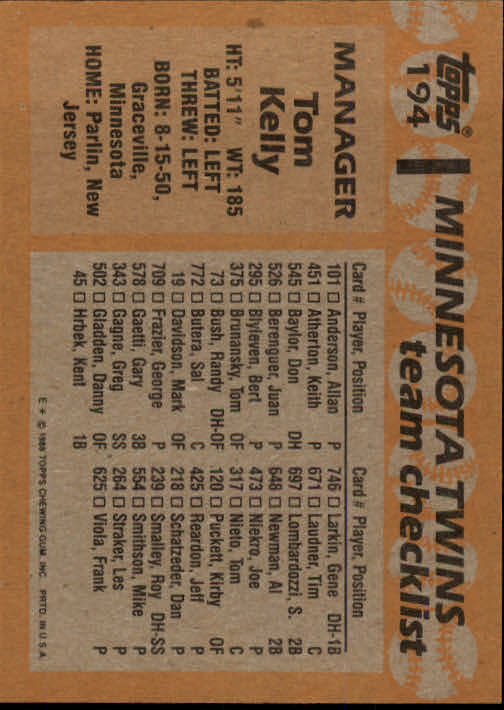 1988 Topps Baseball Card Pick 1-254 - Picture 383 of 499