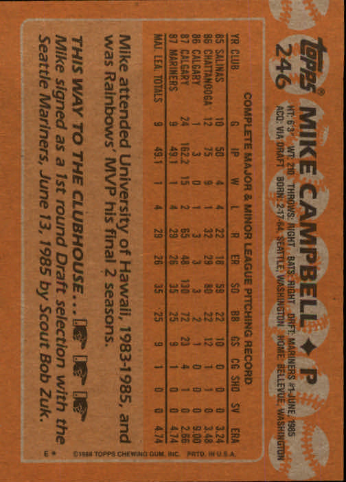 1988 Topps Baseball Card Pick 1-254 - Picture 485 of 499