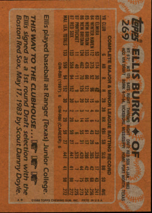 1988 Topps Baseball Card Pick 255-512 - Picture 31 of 495