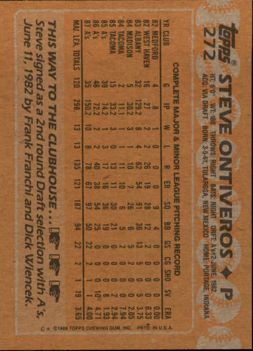 1988 Topps Baseball Card Pick 255-512 - Picture 37 of 495