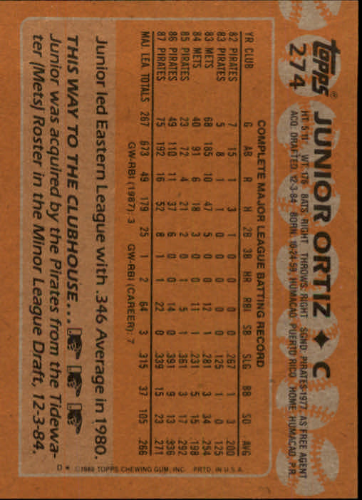 1988 Topps Baseball Card Pick 255-512 - Picture 41 of 495