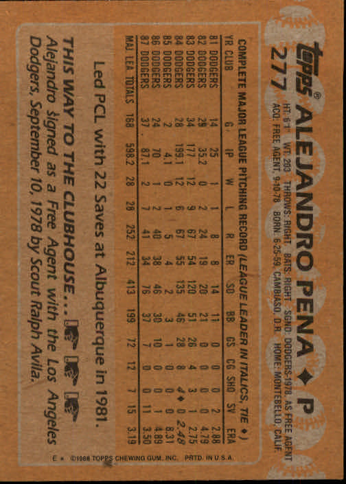 1988 Topps Baseball Card Pick 255-512 - Picture 47 of 495