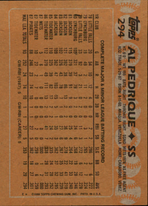 1988 Topps Baseball Card Pick 255-512 - Picture 79 of 495