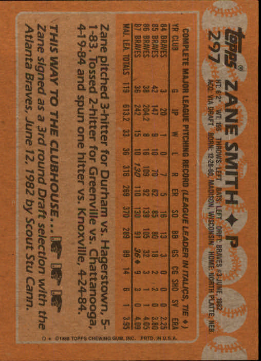 1988 Topps Baseball Card Pick 255-512 - Picture 83 of 495