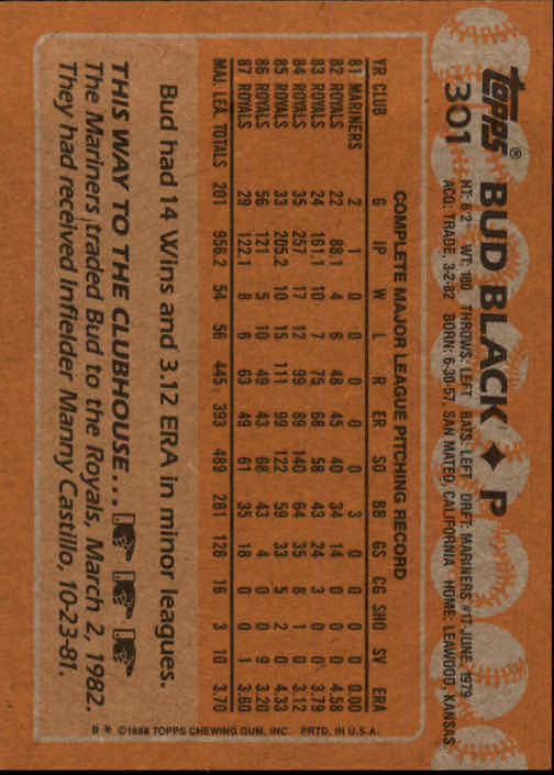 1988 Topps Baseball Card Pick 255-512 - Picture 89 of 495