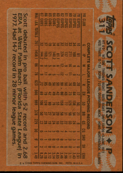 1988 Topps Baseball Card Pick 255-512 - Picture 109 of 495
